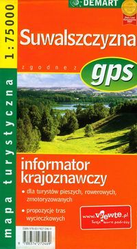 Suwalszczyzna Mapa turystyczna 1:75 000