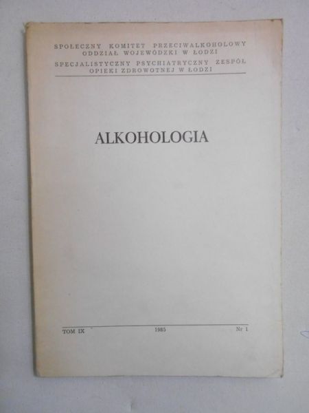 Lewkowski Walenty(red.) - Alkohologia