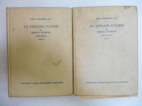 Jędraszko Sabina - An English Course for Medical Students, tomy I-II