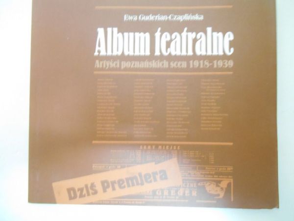 Czaplińska Ewa - Album teatralne