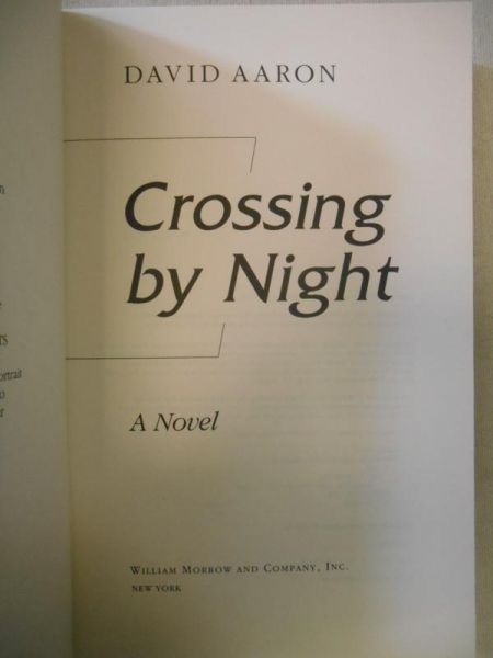 Aaron David - Crossing by Night