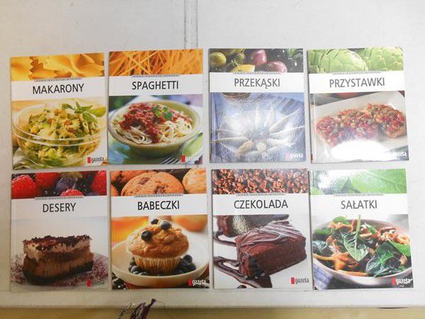 Bardi Carla - Nowa kuchnia włoska, 8 książeczek