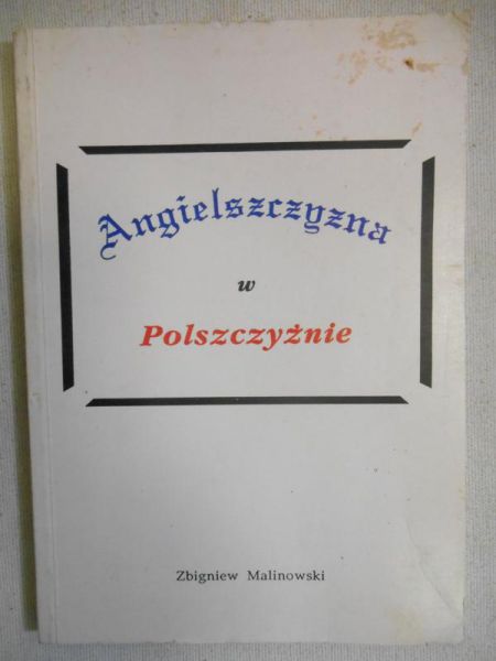 Angielszczyzna w polszczyźnie
