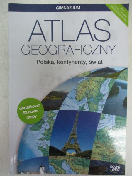 Dajek Janusz (opr.) - Atlas geograficzny. Polska, kontynenty, świat