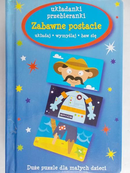 Zabawne postacie Układanki-przebieranki