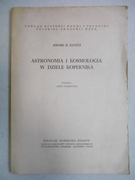 Ravetz Jerome R. - Astronomia i kosmologia w dziele Kopernika