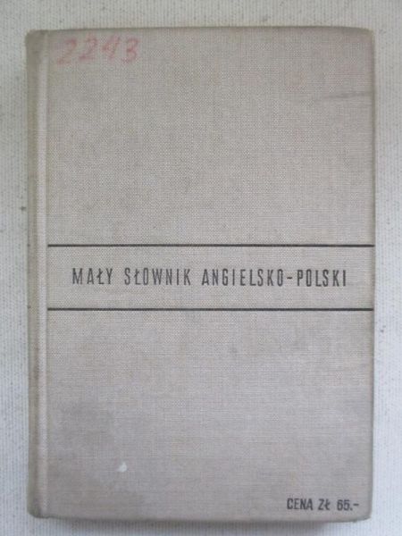 Grzebieniowski Tadeusz - Mały słownik angielsko-polski