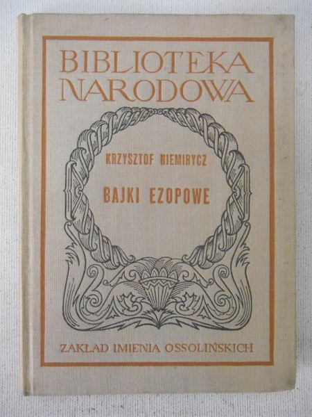Niemirycz Krzysztof (tłum.) - Bajki ezopowe