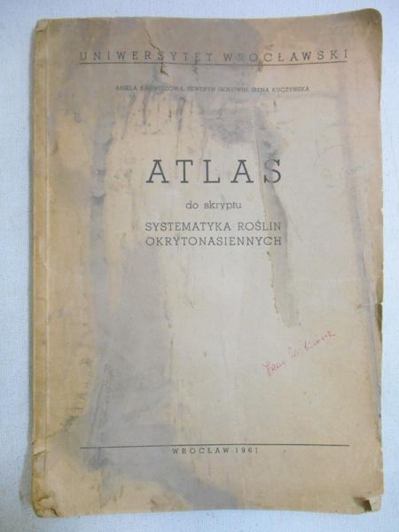Gołowin Seweryn - Atlas do skryptu Systematyka roślin okrytonasiennych