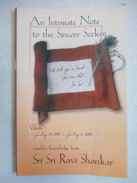 Shankar Sri - An Intimate Note to the Sincere Seeker