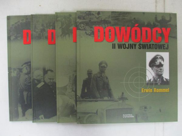 Dowódcy II wojny światowej. Zestaw 4 książek