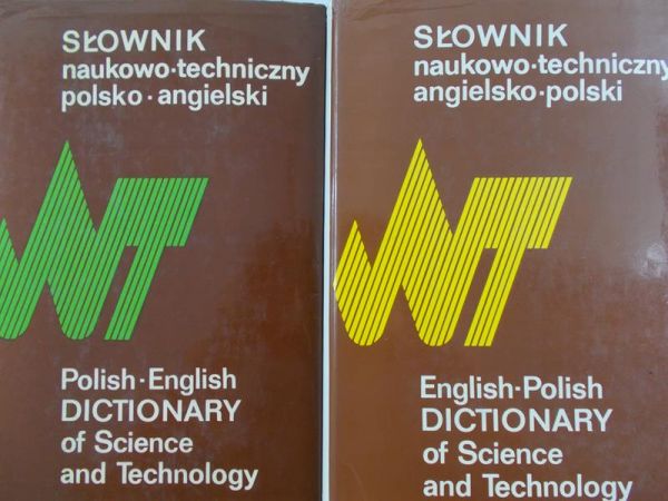 Czerni Sergiusz - Słownik naukowo-techniczny polsko-angielski / Słownik naukowo-techniczny angielsko /polski