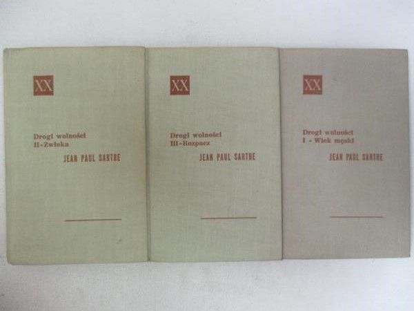 Sartre Jean-Paul - Drogi wolności, Tom I-III