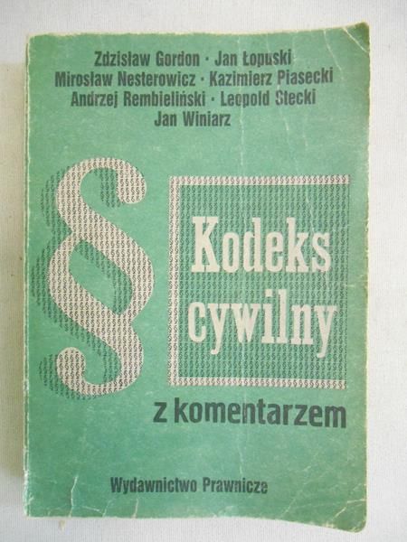Winiarz Jan (red.)- Kodeks cywilny z komentarzem