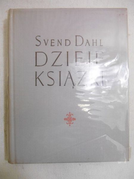 Svend Dahl - Dzieje książki