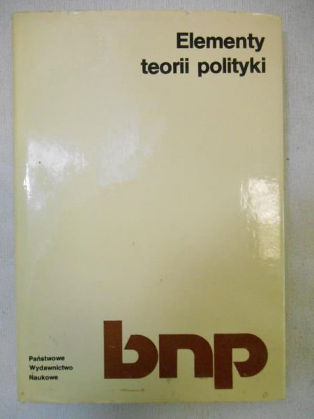 Opałka  Kazimierz (red.) - Elementy teorii polityki