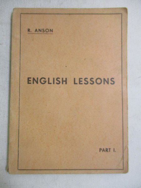 Anson Robert - English lessons. Part I, 1939