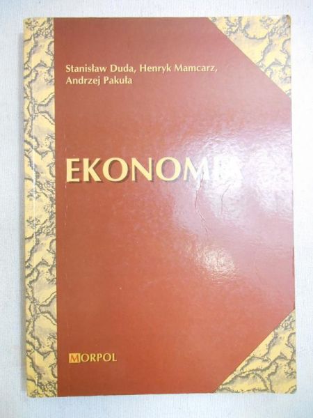 Duda Stanisław - Ekonomia
