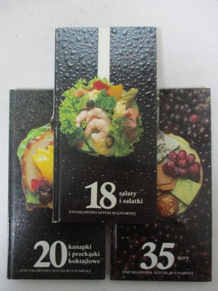 Encyklopedia Sztuki Kulinarnej, 3 części