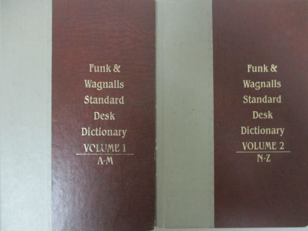 Standard Desk Dictionary, t. I-II