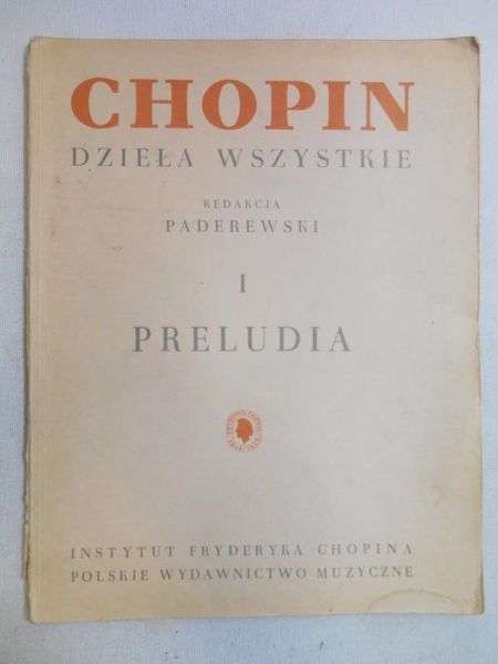 Paderewski Ignacy J. - Chopin dzieła wszystkie