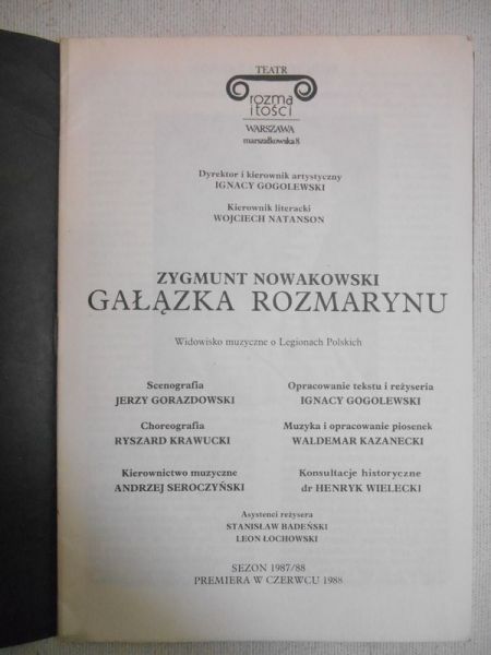 Nowakowski Zygmunt - Gałązka rozmarynu