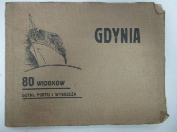 Gdynia. 80 widoków Gdyni, portu i wybrzeża, 1934 r.