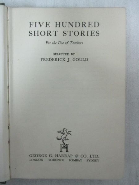 Gould Frederick J. - Five Hundred Short Stories, 1938 r.