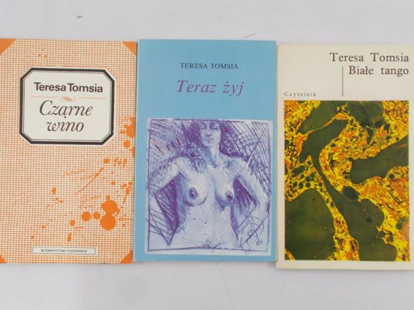 Tomsia Teresa - Zestaw 3 tomików poezji