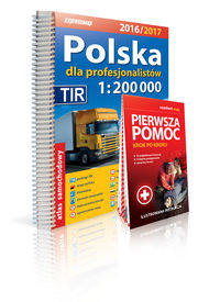Polska Atlas sam dla profesjonalistów 1:200 000+Pierwsza pomoc, Nowa