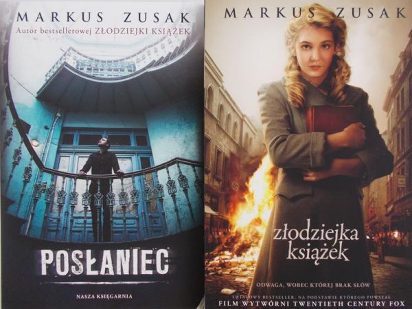 Zusak Markus - Złodziejka książek / Posłaniec