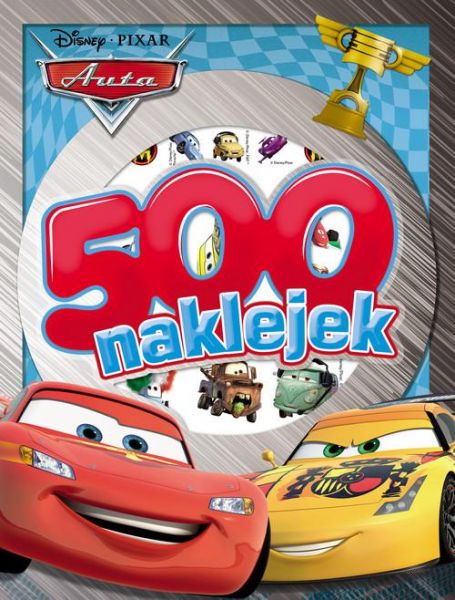 Disney auta 500 naklejek