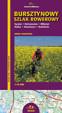 Kaleniewicz Andrzej - Bursztynowy Szlak Rowerowy Atlas rowerowy 1: 75 000