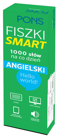 Fiszki SMART 1000 słów na co dzień. Angielski.