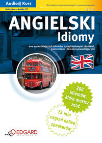Angielski Idiomy + CD, Nowa