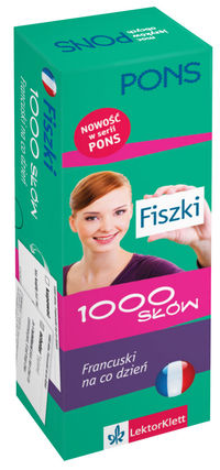 Fiszki 1000 słów Francuski na co dzień, Nowa