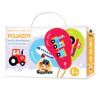 CzuCzu Karty obrazkowe na sznureczku Pojazdy