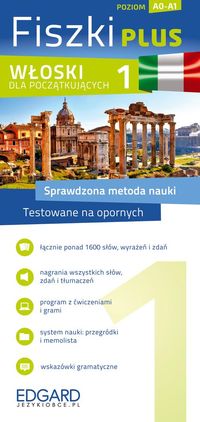 Włoski Fiszki PLUS dla początkujących 1. Nowa
