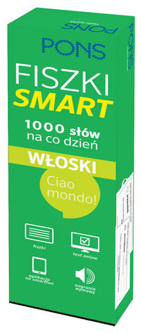 Fiszki SMART - 1000 słów na co dzień. Włoski.