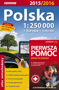 Polska. Atlas samochodowy 1:250 000
