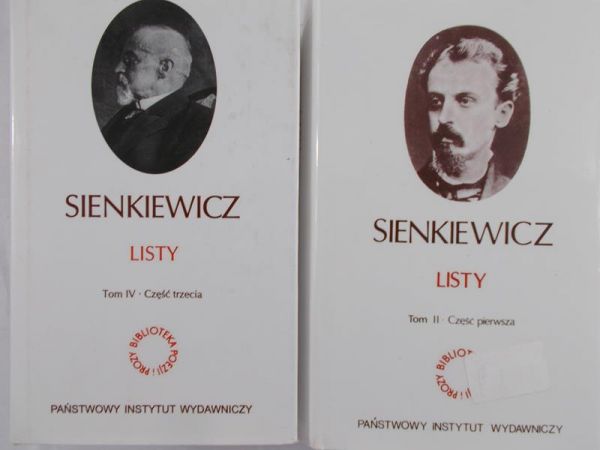 Sienkiewicz Henryk - Listy, TOM II i IV