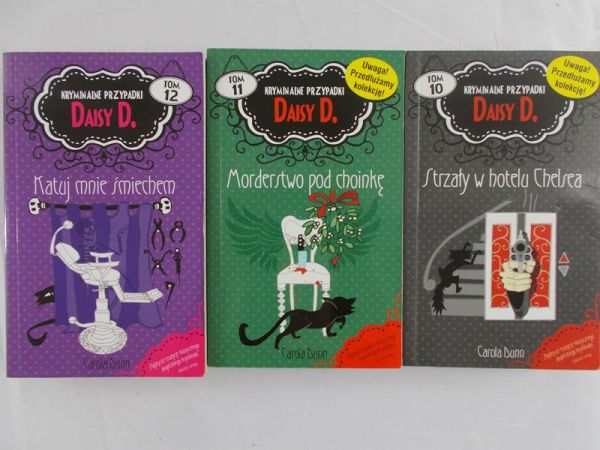 Dunn Carola - Kryminalne przypadki Daisy D., 3 książki
