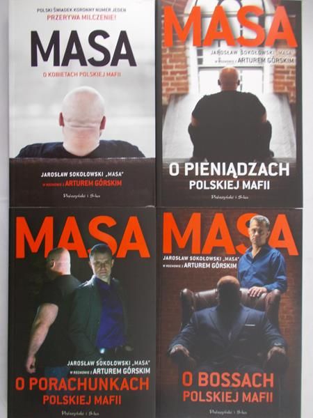 Górski Artur - Masa, zestaw czterech książek