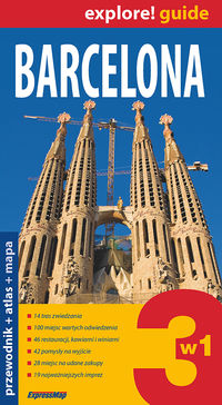 Barcelona przewodnik + atlas + mapa