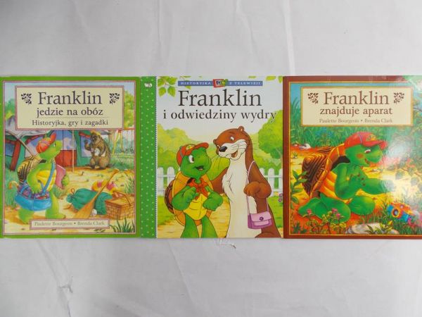 Bourgeois Paulette - Franklin, zestaw 3 książek