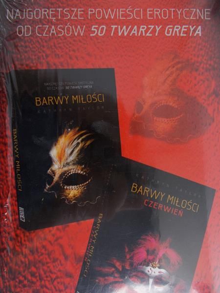 Taylor Kathryn - Barwy miłości - zestaw 2 książek, Nowa