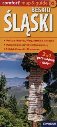 Beskid Śląski 2w1 przewodnik i mapa