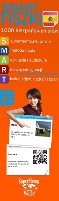 SmartFiszki 1000 hiszpańskich słów A1 poziom podstawowy, Nowa