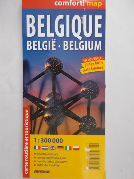 Belgie/Belgique/Belgium mapa laminowana 1 : 300 000
