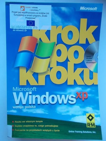 Wasilewska Justyna - Krok po kroku Microsoft Windows xp + płyta CD